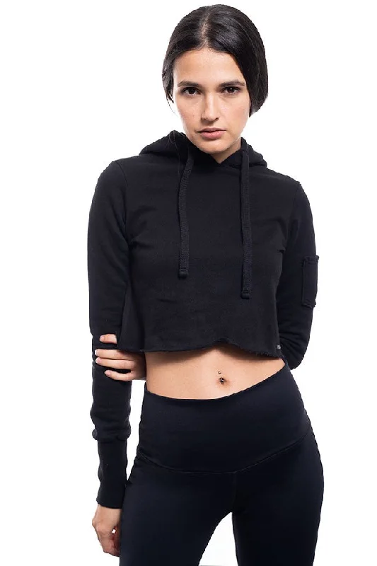 Weekend Discounts to Snag Organic Crop Hoodie