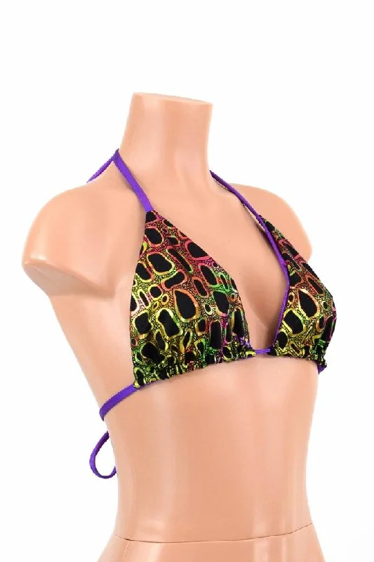 Exclusive Savings Reversible Triangle Slide Bikini Top