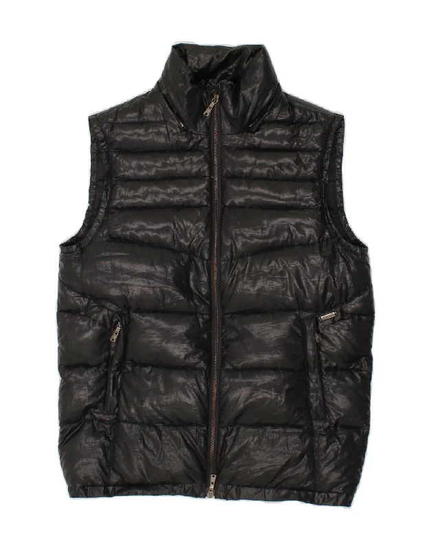 Can't Miss CALVIN KLEIN Womens Padded Gilet UK 14 Medium Black