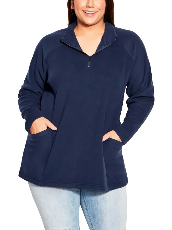 Weekend Bargains to Love Plus Womens Zipper Fleece Tunic Sweater