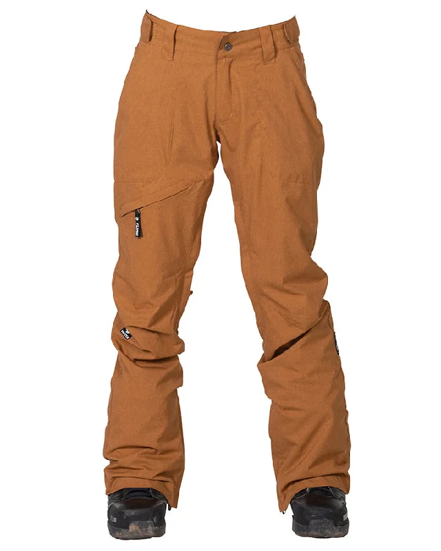 Weekend Discounts to Grab Nikita Womens White Pine Textured Pant - Caramel - 2021