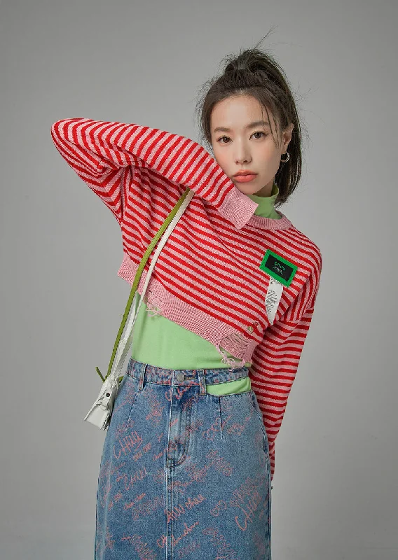 Markdown Sale In Every Single Moment Cropped Knit Sweater