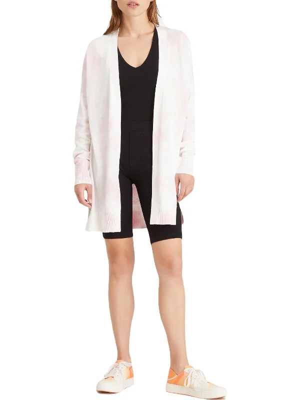 Discount Extravaganza Easy Breezy Womens Tie-Dye Comfy Cardigan Sweater