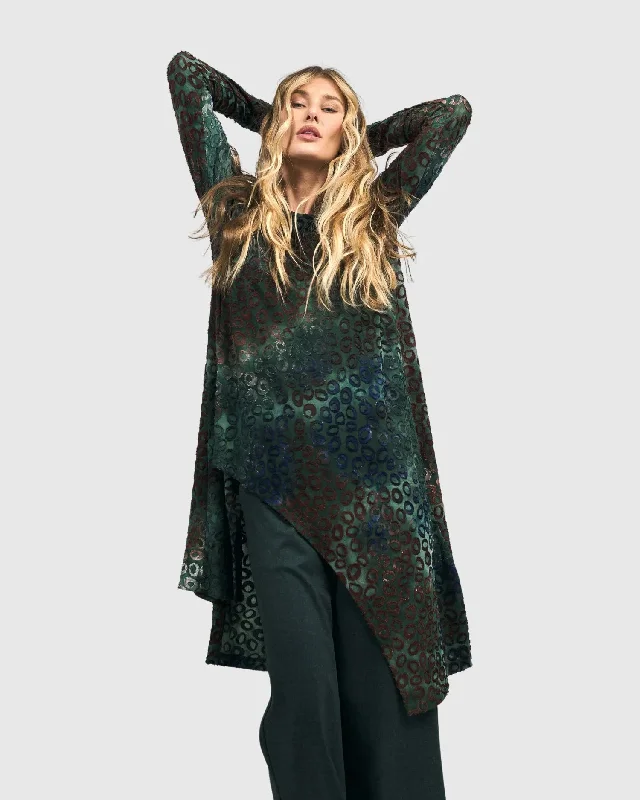 Exclusive Deal Calypso Hi-Lo Tunic Top, Lagoon