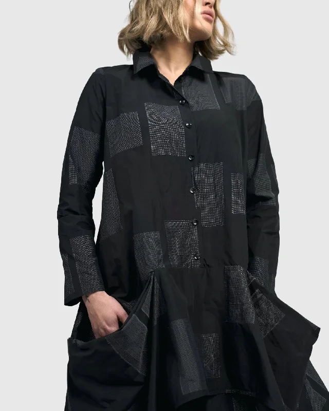 Great Deals Urban Paradox Oversized Shirt, Squares