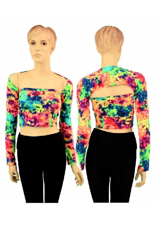 Final Offer Acid Splash "Samba Sleeve" Dance Shrug