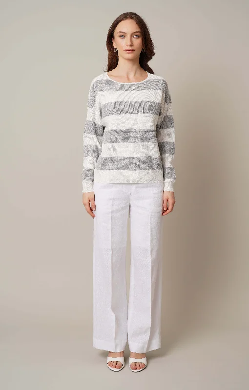 Light Heather Grey/Bone/Silver