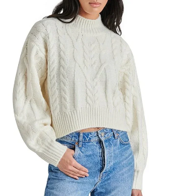 Weekend Bargains to Snag Marcie Crewneck Sweater by Steve Madden