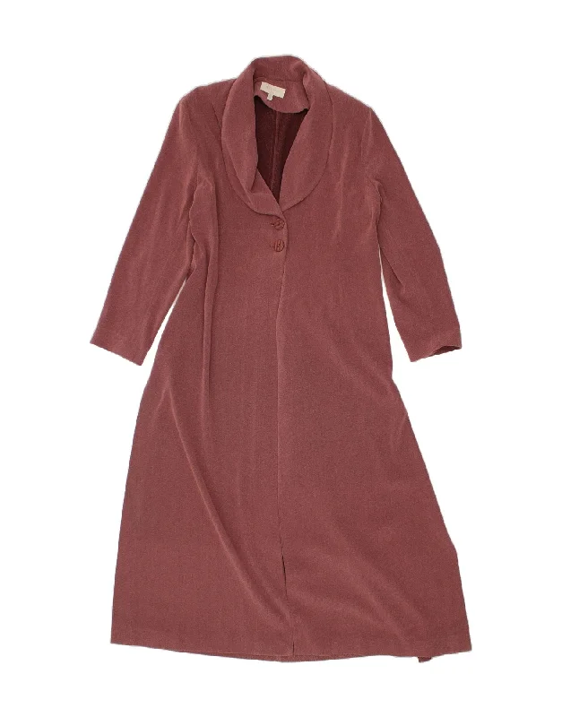 Weekend Deals That Please REGINE Womens Overcoat UK 18 XL Pink