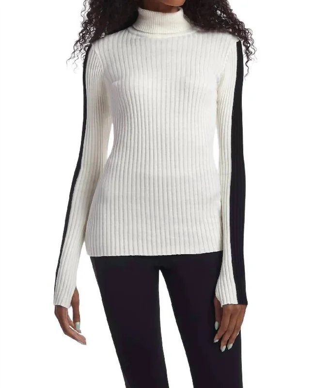 Incredible Offers Mimosa Sweater In Cream/black