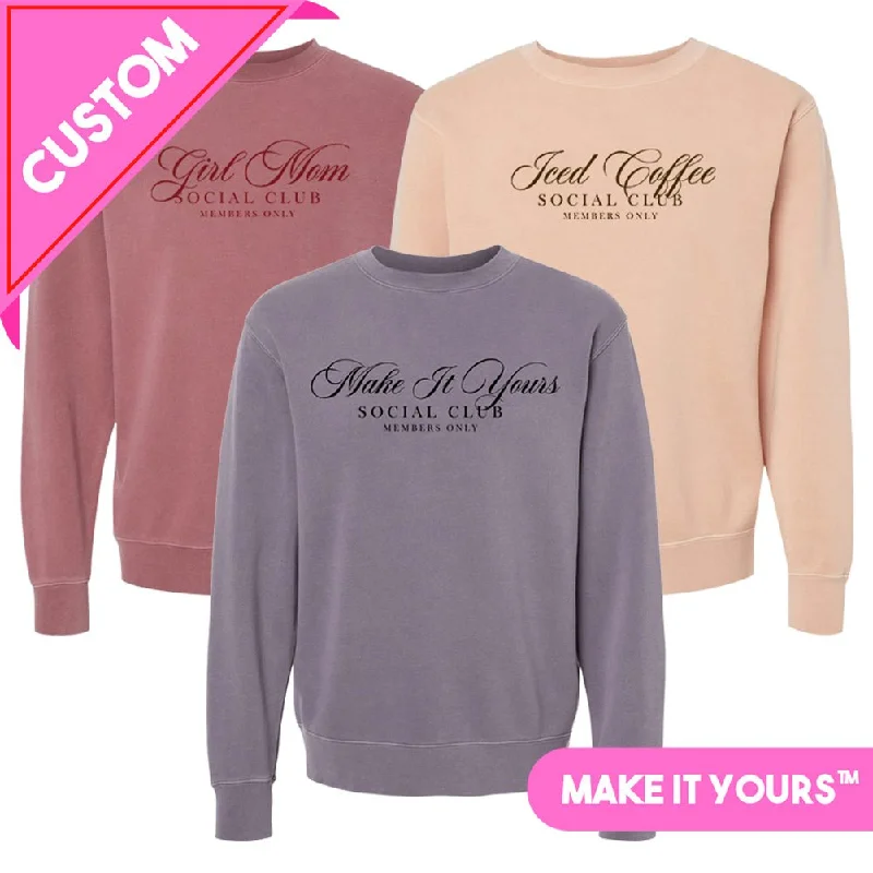 Members Only Make It Yours™ 'Social Club' Cozy Crew