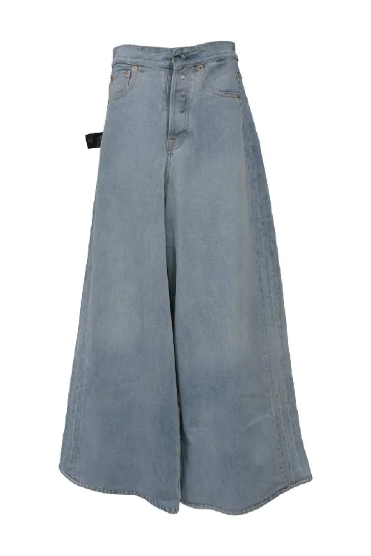 Weekend Discounts to Celebrate [WW42479] Vetements | Wide Leg Pants