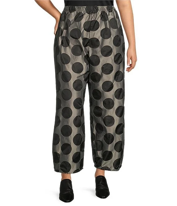 Get It Before It’s Gone Bryn Walker, 70868J Medina Pant, Black Dot