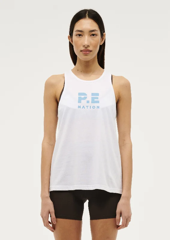 Quick Sale REUNION TANK IN OPTIC WHITE