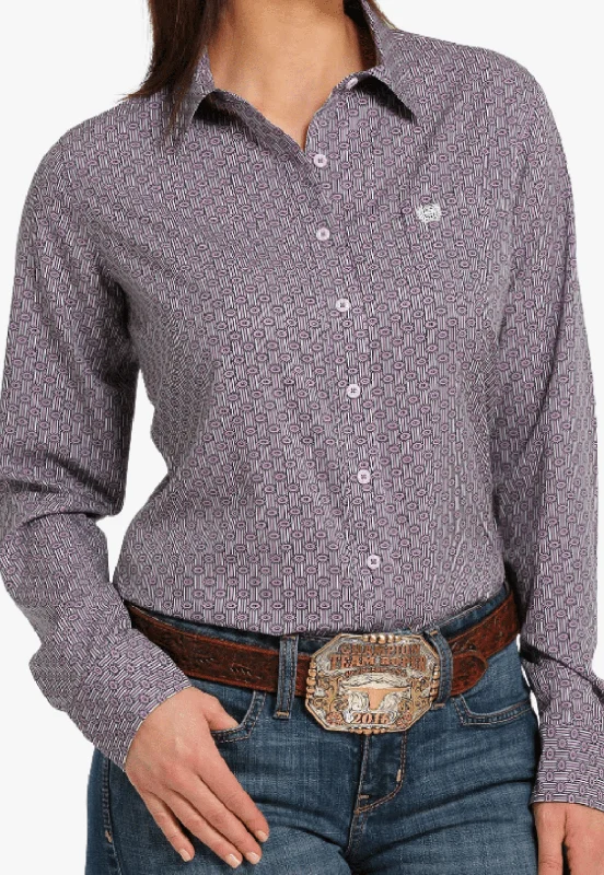 Hurry In Cinch Womens Arena Flex Long Sleeve Shirt