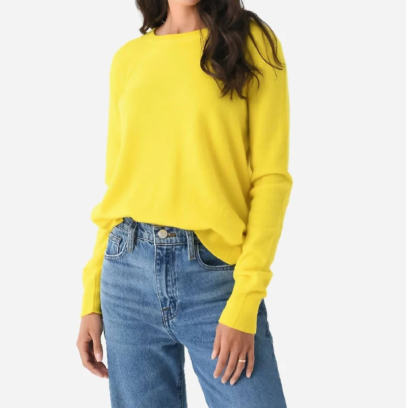 Markdowns Patchwork Pullover In Lemonade