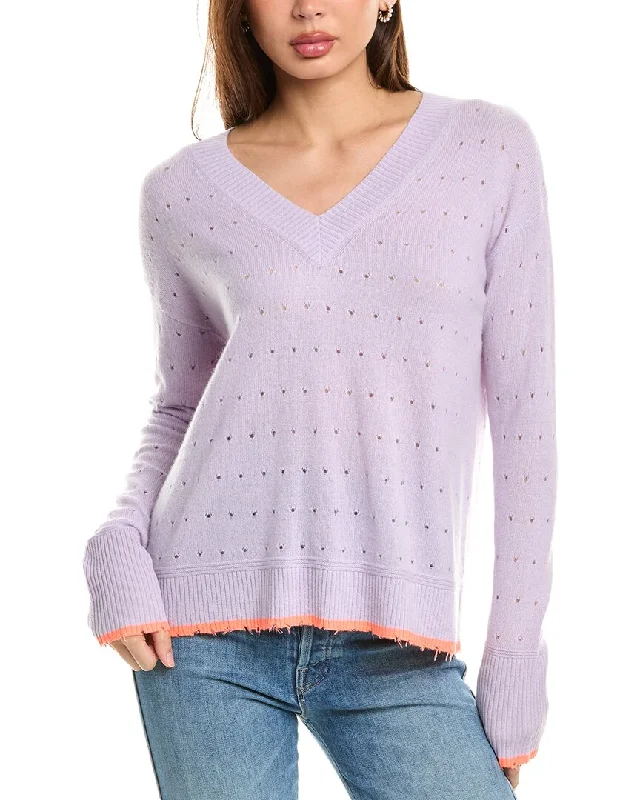 Stock Clearance Lisa Todd V-Neck Cashmere Sweater