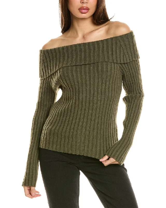 Celebrate the Weekend with Discounts SERENETTE Off-The-Shoulder Top