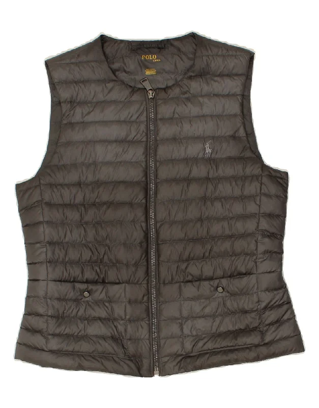 Weekend Deals That Amaze POLO RALPH LAUREN Womens Quilted Gilet UK 12 Medium Grey Nylon Weekend Deals That Amaze POLO RALPH LAUREN Womens Quilted Gilet UK 12 Medium Grey Nylon