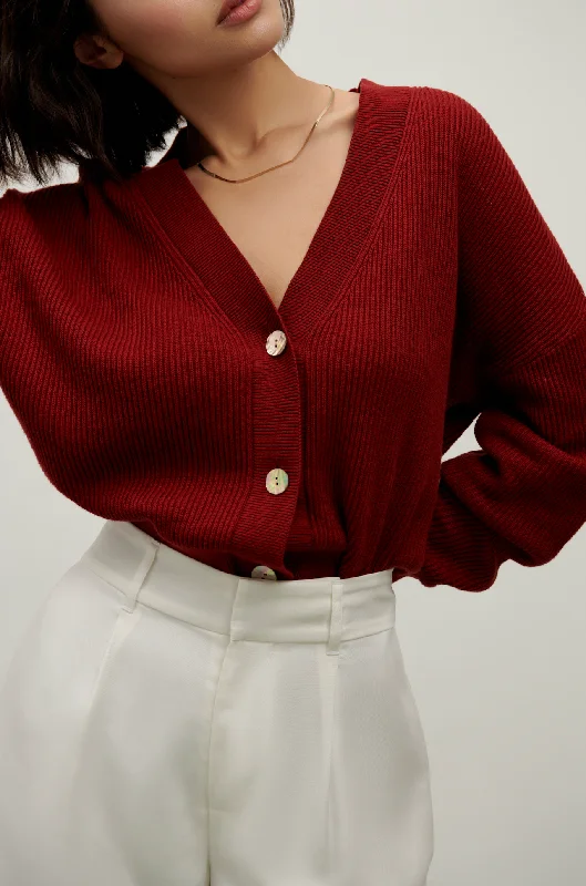 Can't Miss The Margot - Burgundy