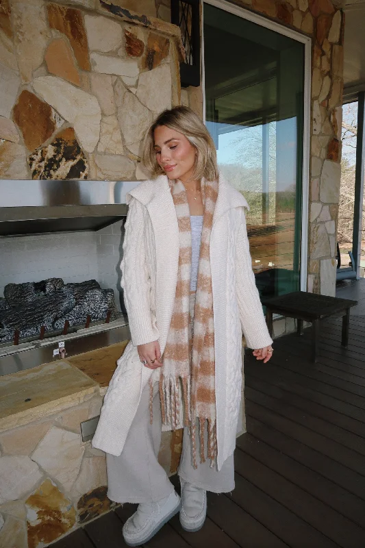 Now Available Cozy Cable knit Cardigan
