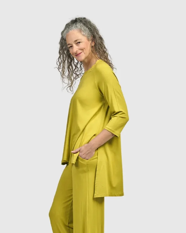 Clearance Event Essential Hi-Lo Top, Lime