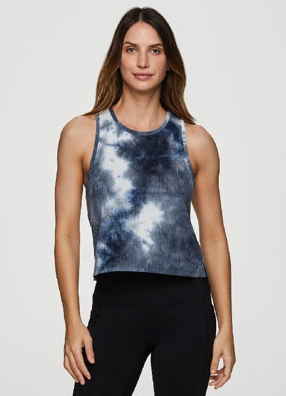 Price Meltdown Zen Ribbed Tie Dye Tank