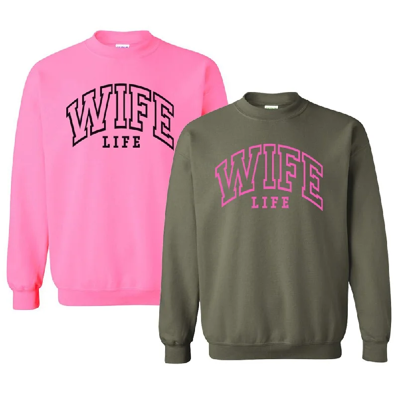 Deal Zone 'Wife Life' Crewneck Sweatshirt