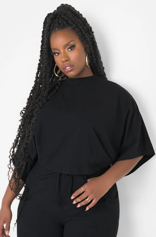 Special Discount Whatever You Like Oversized Crop Top