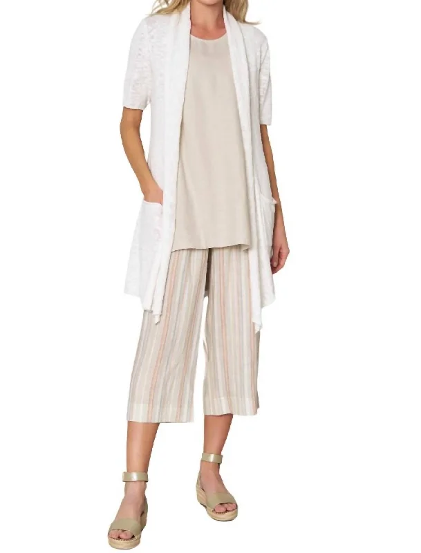 Weekend Savings Bonanza No Regrets Cardigan In Soft White