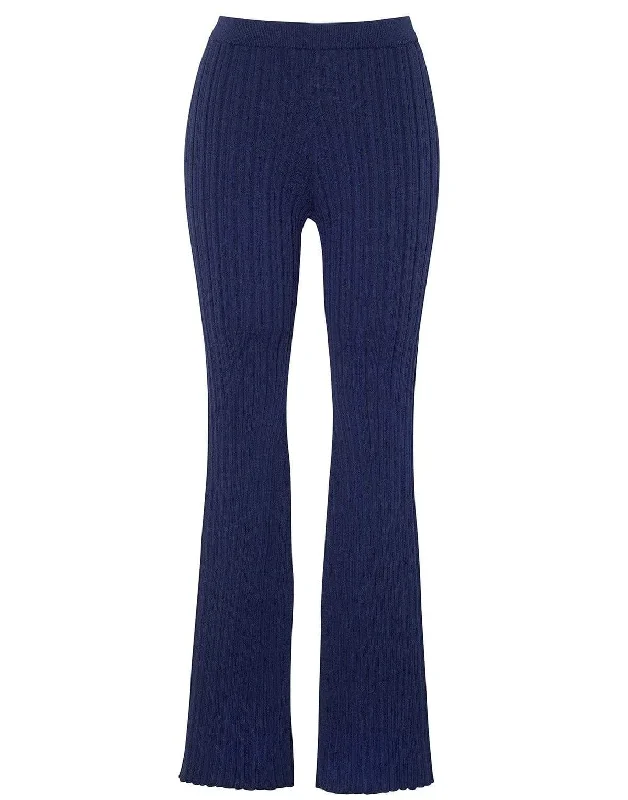 Big Deal Cotton Crepe Flare Pant