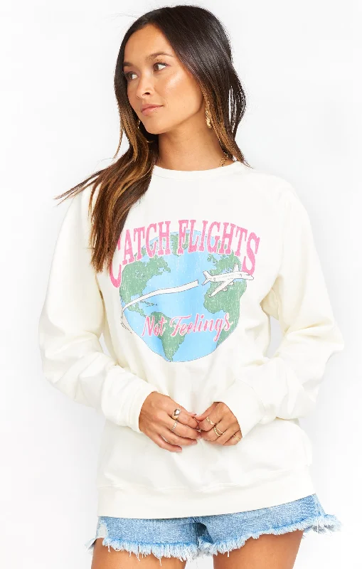 Savings Galore Vada Sweatshirt ~ Catch Flights Graphic