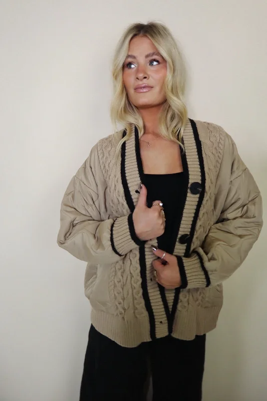 Quick Sale Spencer Quilted Cardigan