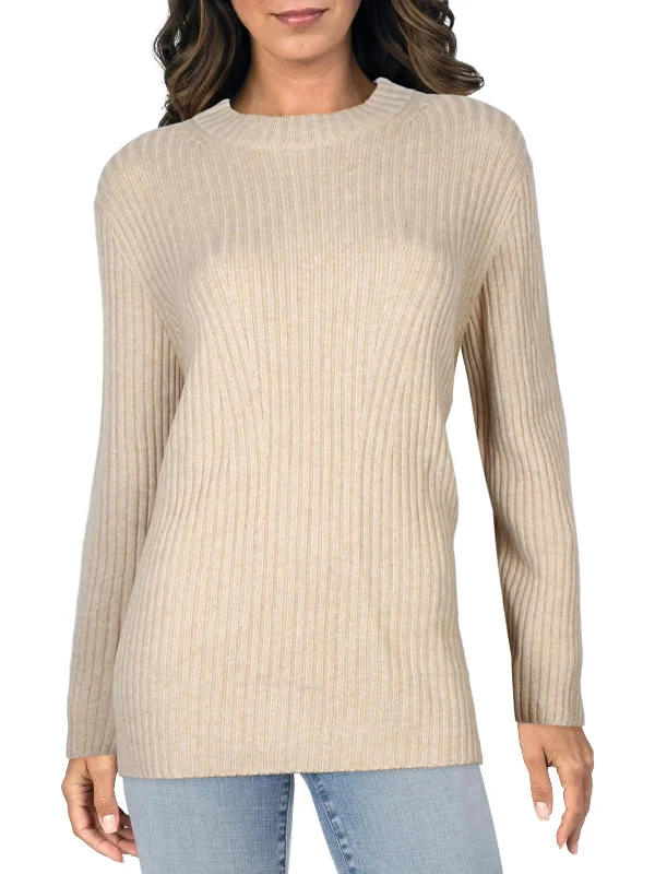 Weekend Deal Womens Wool Mock Neck Pullover Sweater