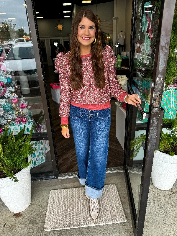 Weekend Savings Sensation Puff Petal Top