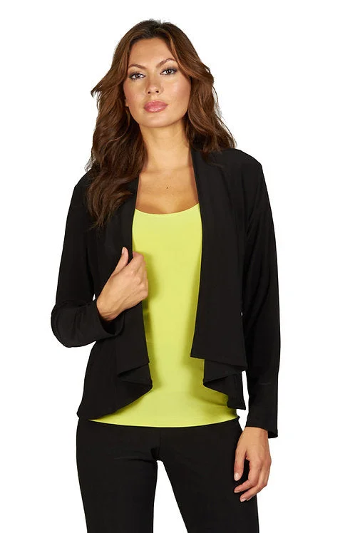 Celebrate the Weekend with Discounts Frank Lyman #069 Black knit jacket