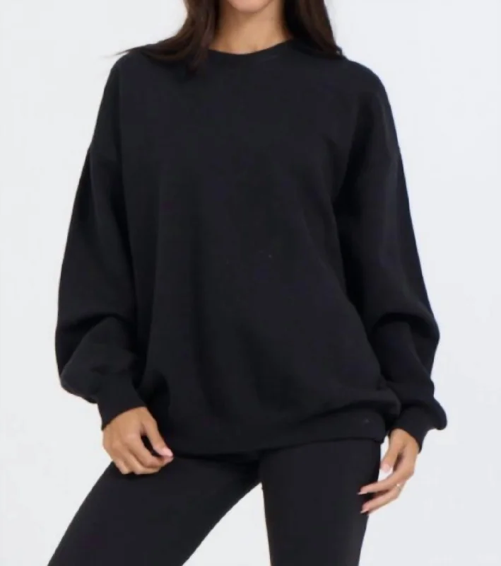 Amazing Deals Proweave Crewneck Top In Black