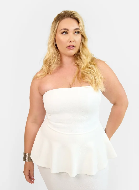 Weekend Bargains to Snag Akari Peplum Top