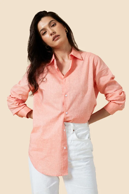 Pay Less The Avery Button Down - Grapefruit