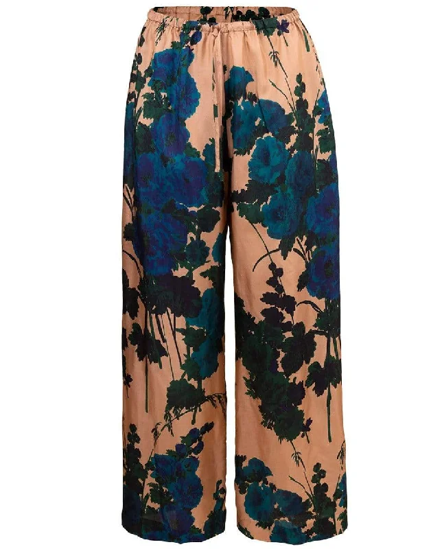 Sale Event Puvis Print Silk Pant