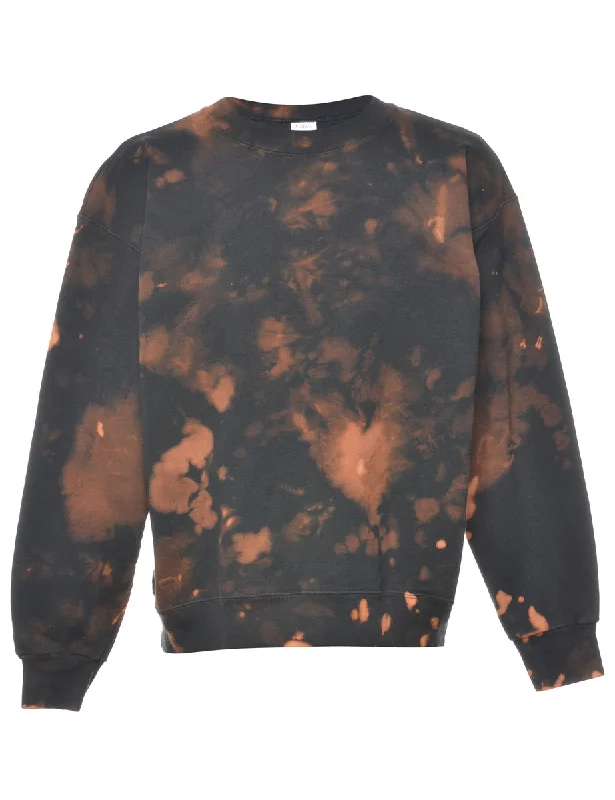 Weekend Offers That Shine Tie-dye Plain Sweatshirt - M