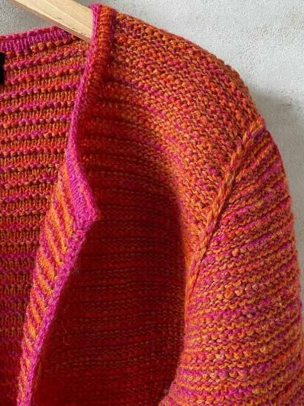 Great Bargain Tweedie jacket by Hanne Falkenberg, No 20 knitting kit (3 colors)