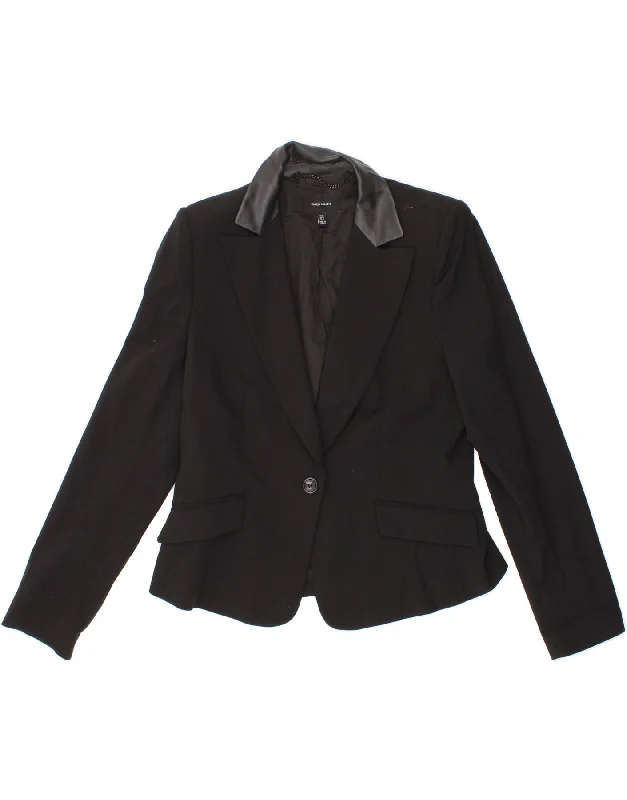 Weekend Deals That Sparkle KAREN MILLEN Womens 1 Button Blazer Jacket UK 14 Large Black Virgin Wool Weekend Deals That Sparkle KAREN MILLEN Womens 1 Button Blazer Jacket UK 14 Large Black Virgin Wool