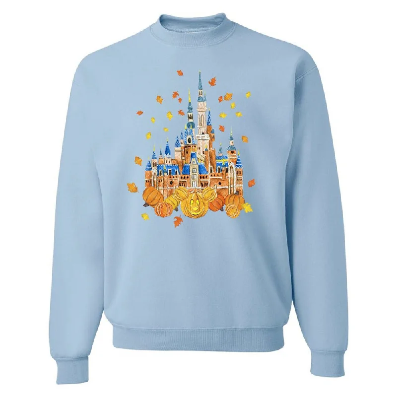 Blowout Sale 'Fall Magic Castle' Crewneck Sweatshirt