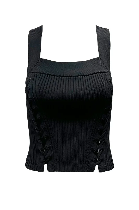 Deal Frenzy Simkhai Nelly Tank Top - Black