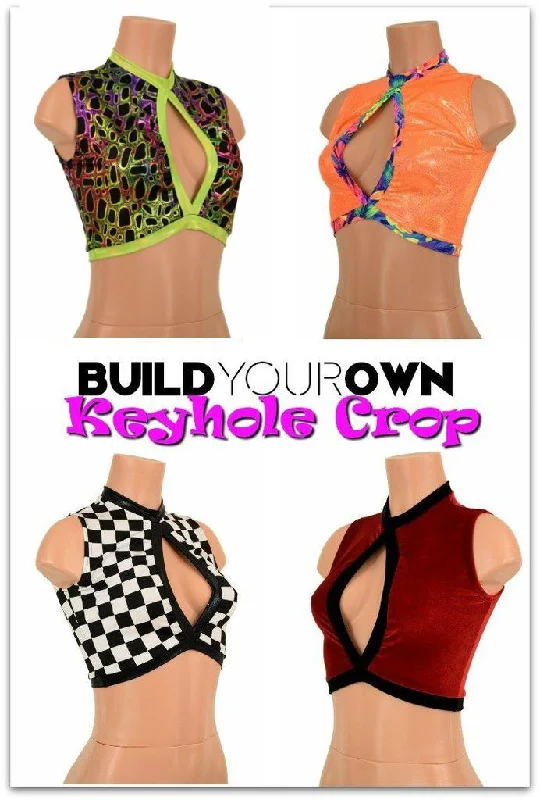 Today's Deal Build Your Own Keyhole Crop Top