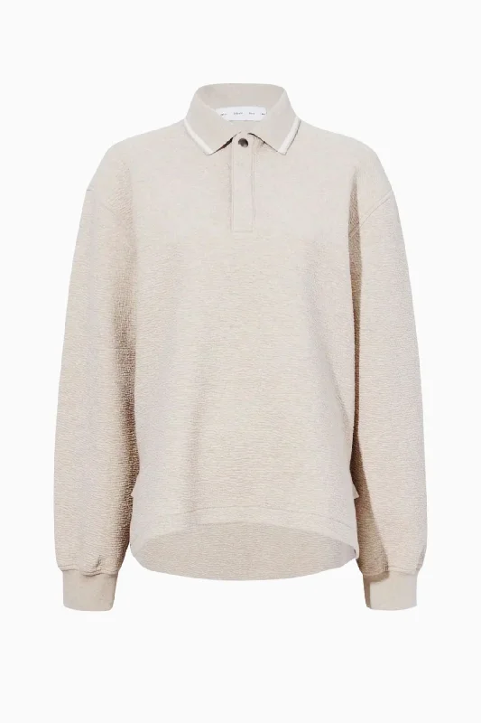 Savings Galore Proenza Schouler White Label Genevieve Knit Sweater - Oatmeal Melange