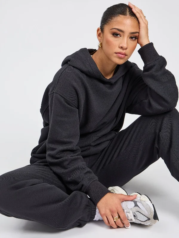 Weekend Savings Delight Threads Hoodie - Onyx Black