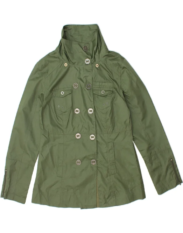 Weekend Bargains to Love HURLEY Womens Utility Jacket UK 14 Medium Green Polyester
