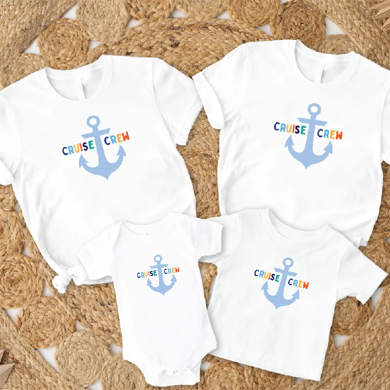 Weekend Specials to Grab Cruise Crew Multi Family Matching White T-Shirts